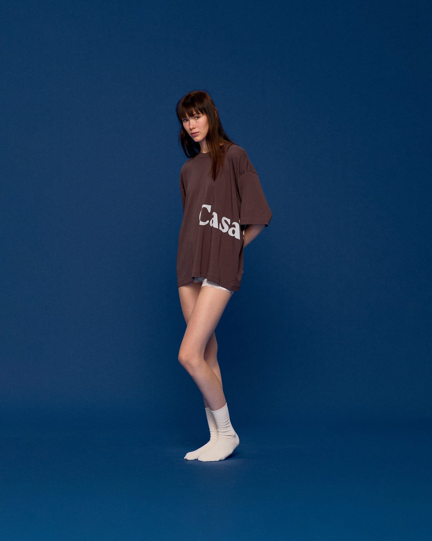 TEE C LOGO (BROWN)
