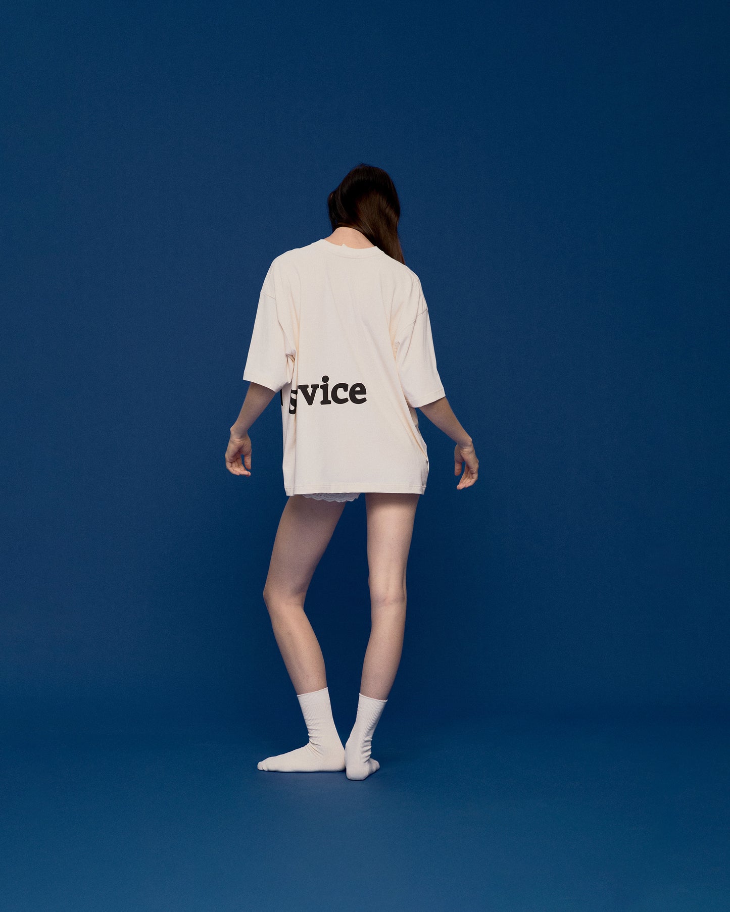 TEE C LOGO (CREAM)