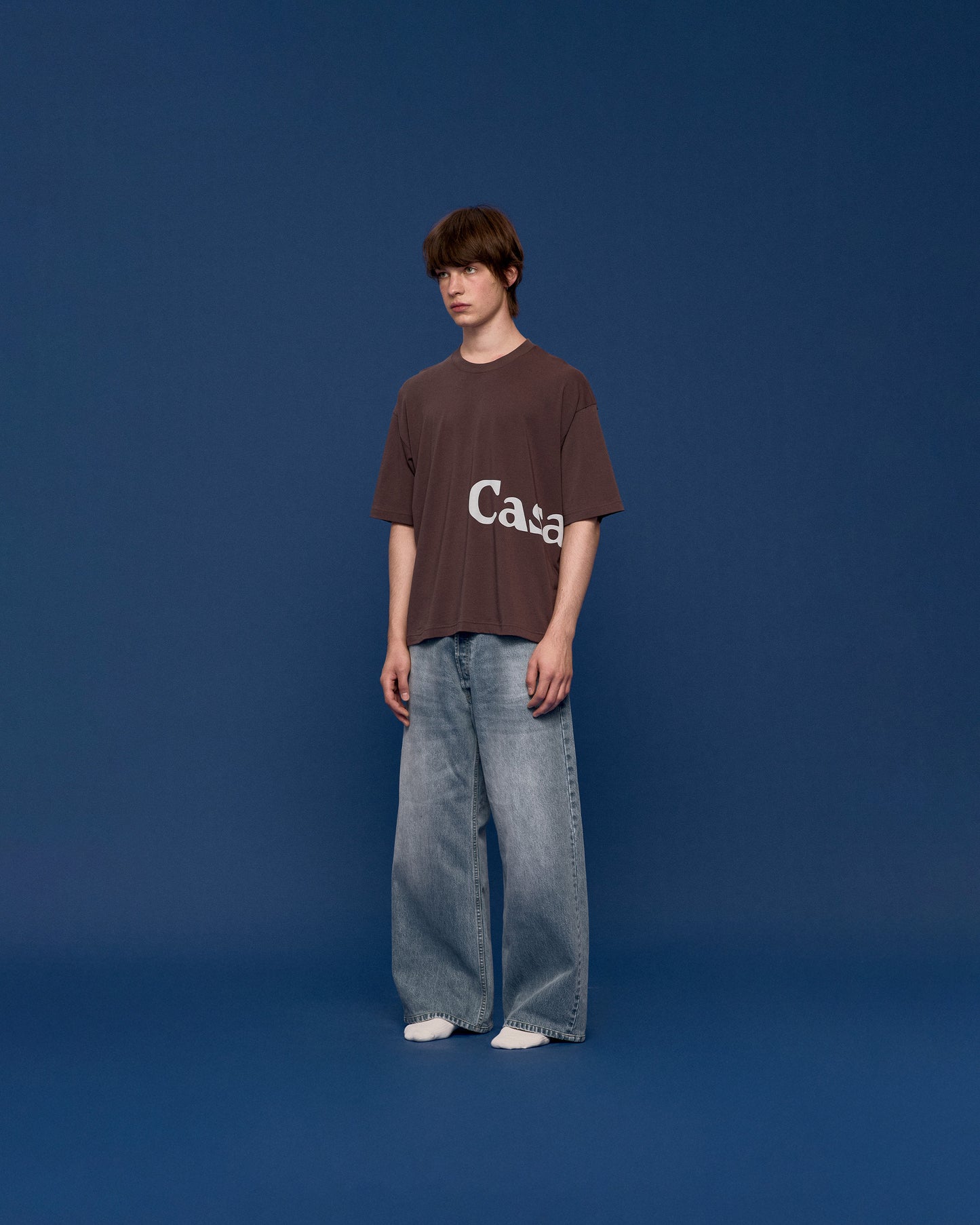 TEE C LOGO (BROWN)