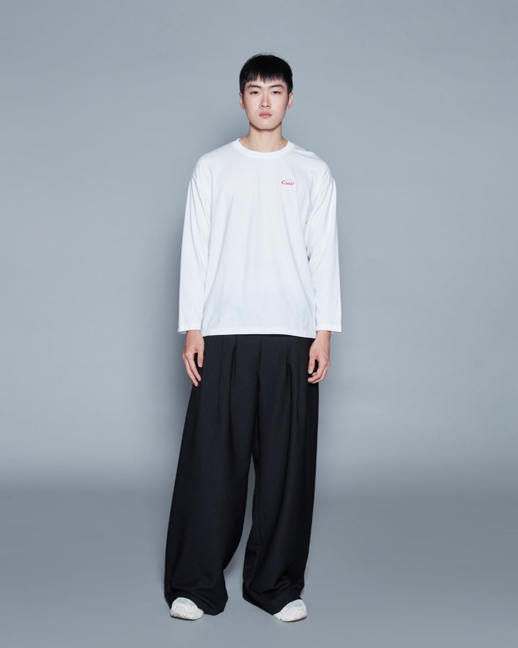 DOUBLE WAIST TROUSERS (BLACK)