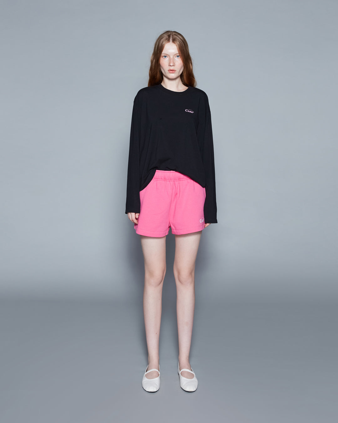 CASAa SERVICE LONG SLEEVES TOP (BLACK)