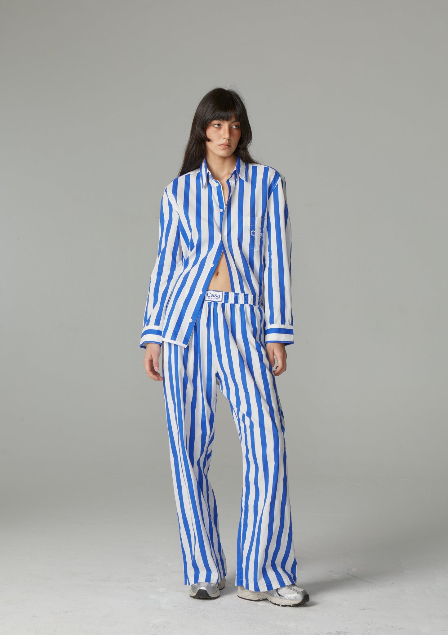 BIG STRIPE PJ SHIRT