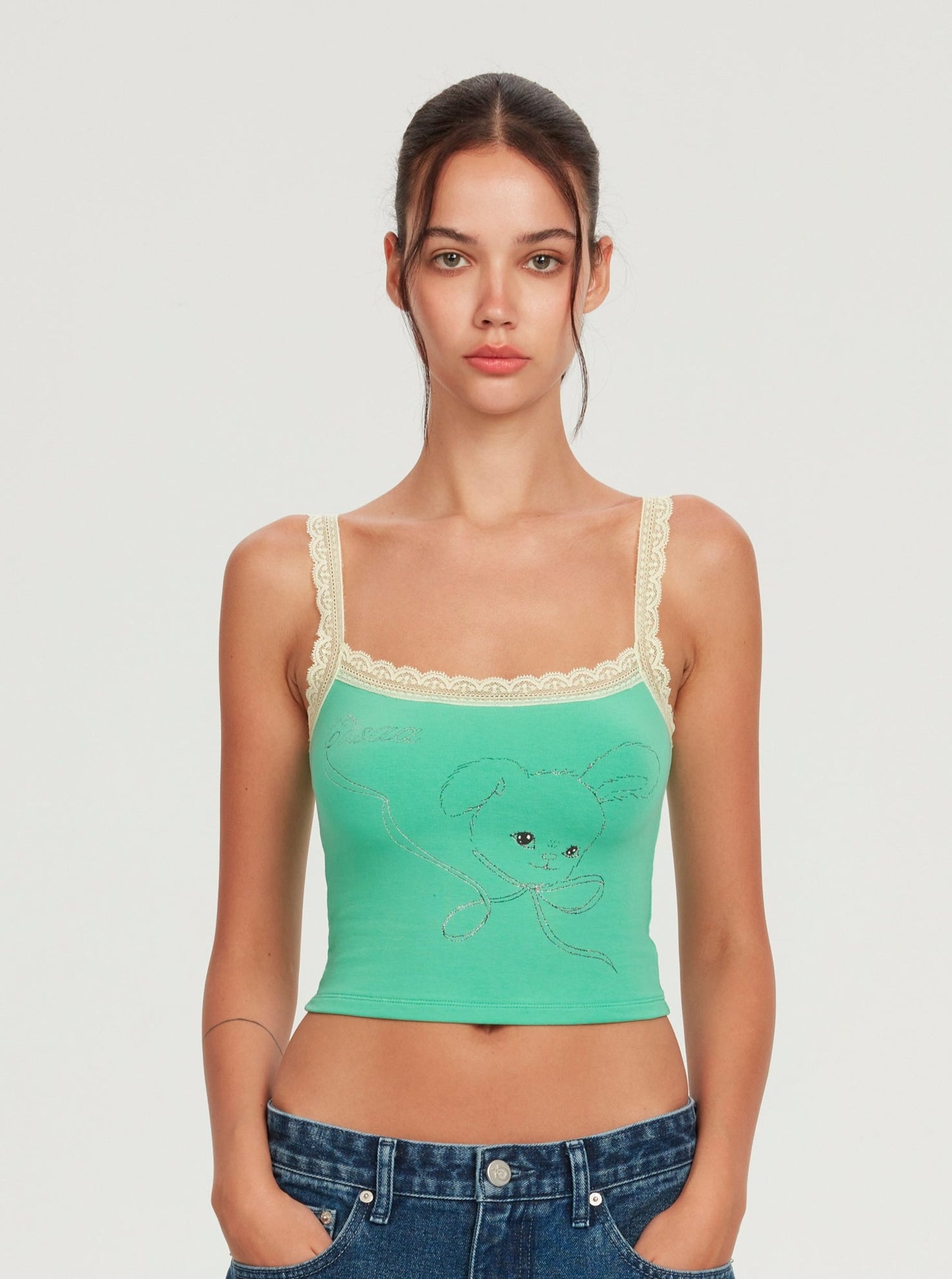 LACE CAMISOLE BUNNY