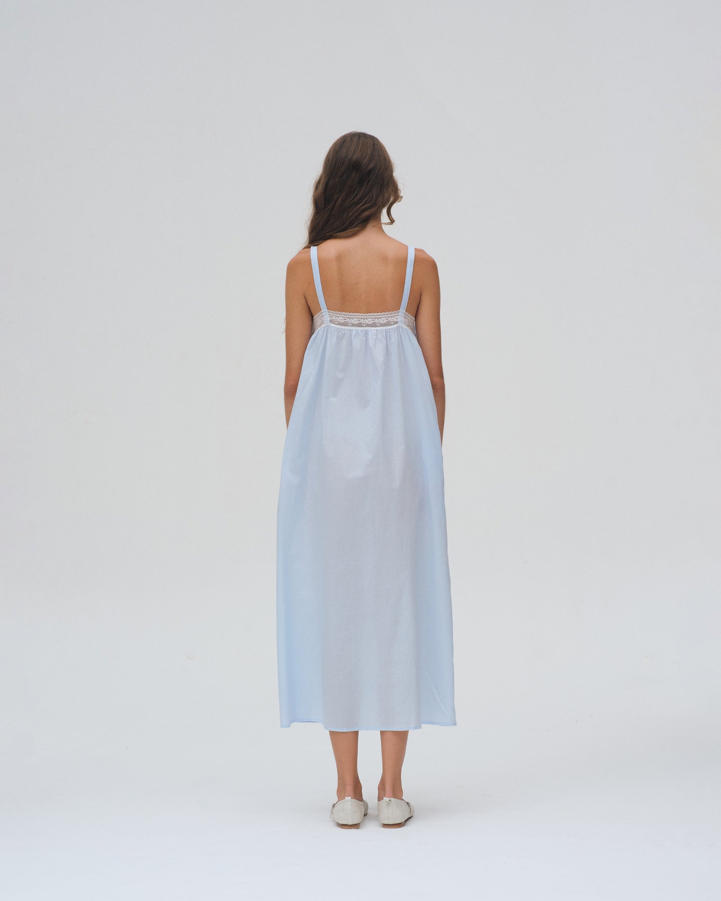 AIRY MAXI DRESS (BLUE)
