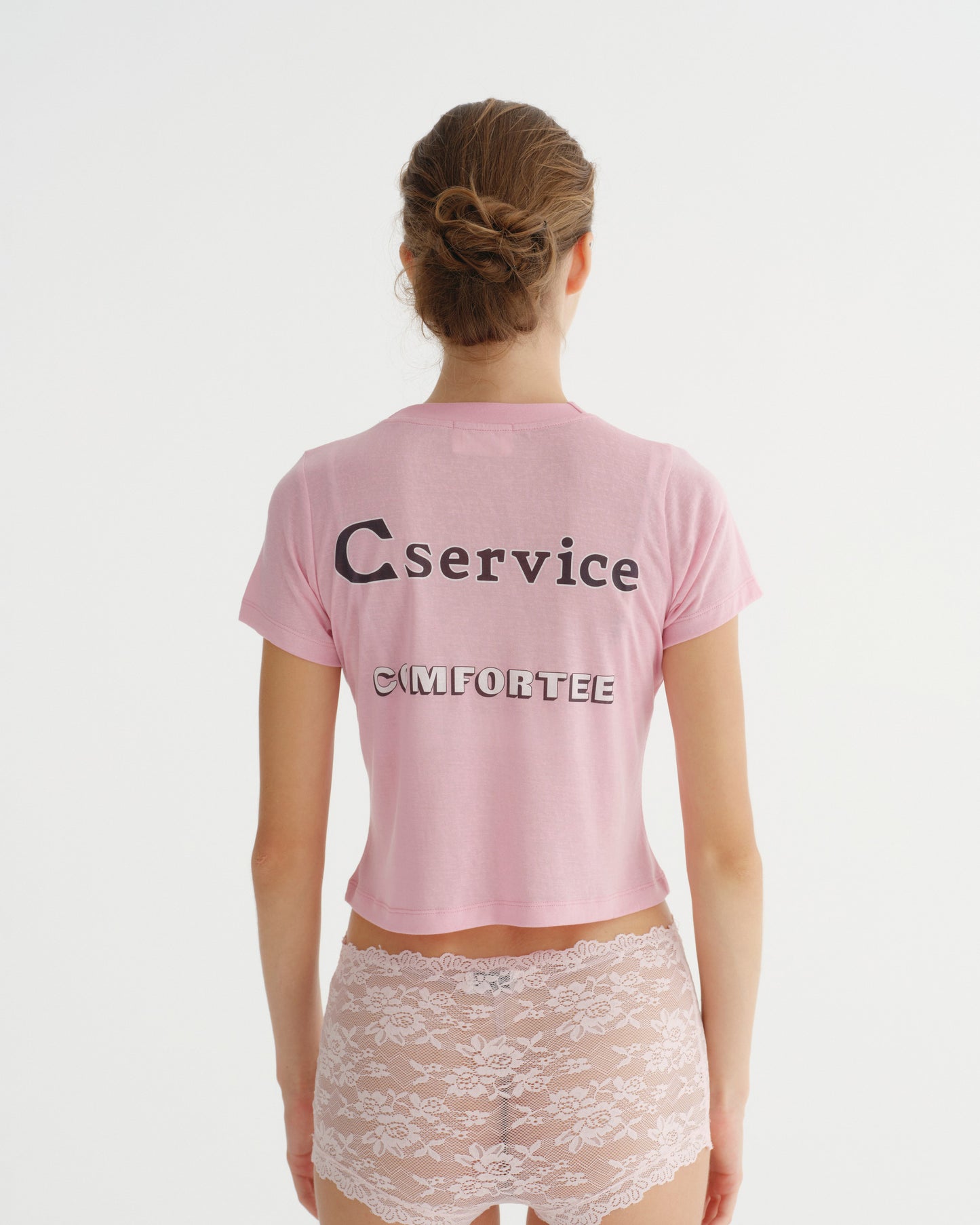 CAT TEE PINK (LIGHTWEIGHT)
