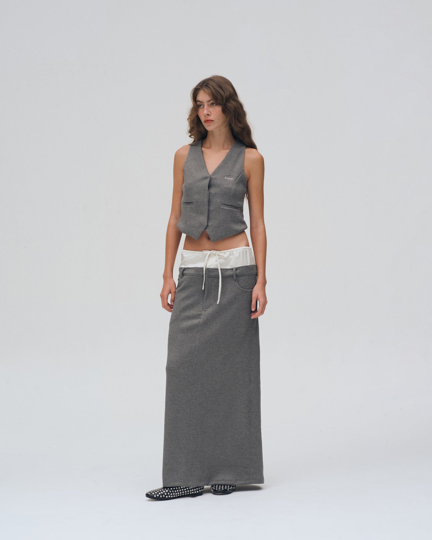 NEOPRENE SKIRT (DARK GREY)