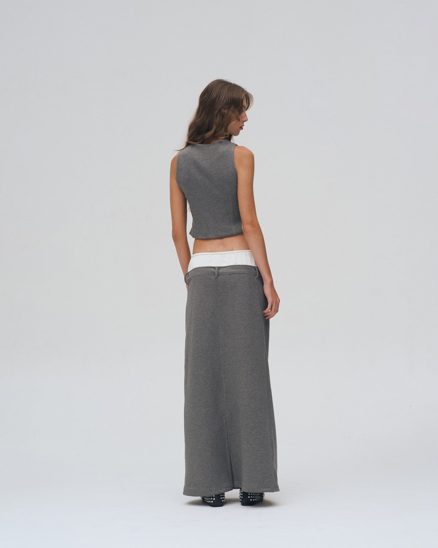 NEOPRENE SKIRT (DARK GREY)