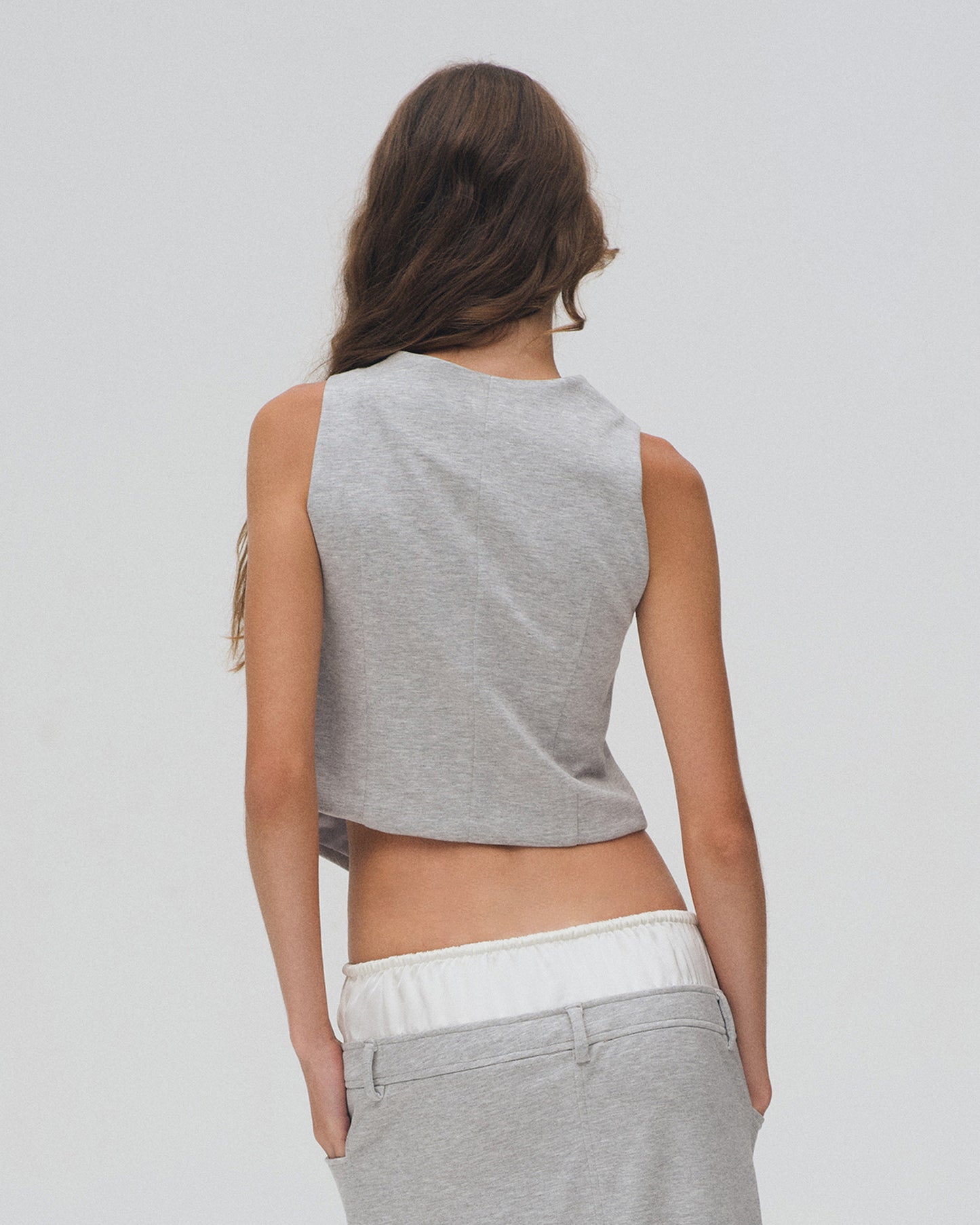 LIGHT GREY VEST