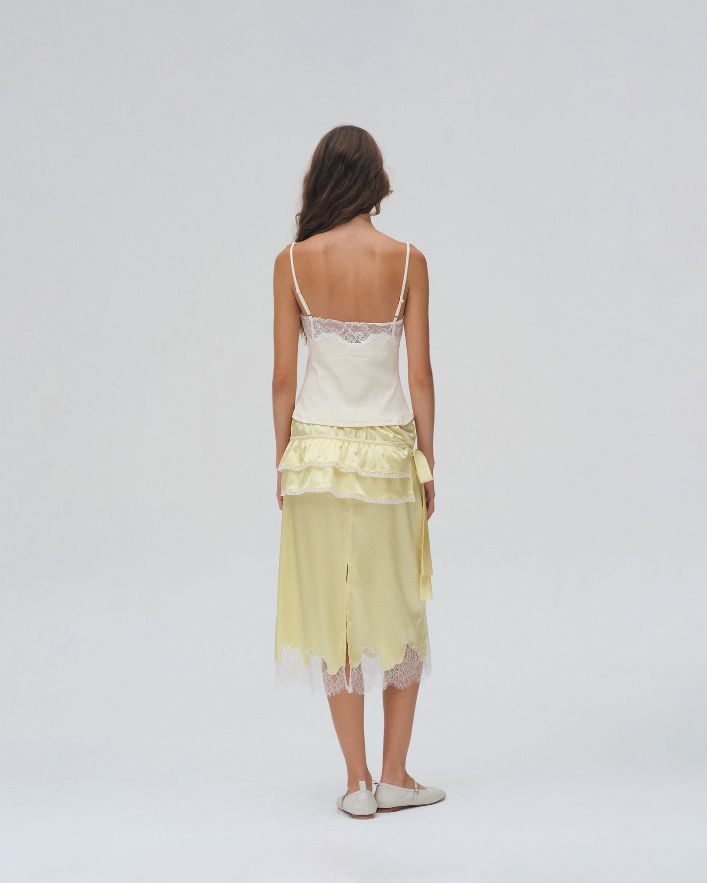 RIBBED CAMISOLE (CREAM)