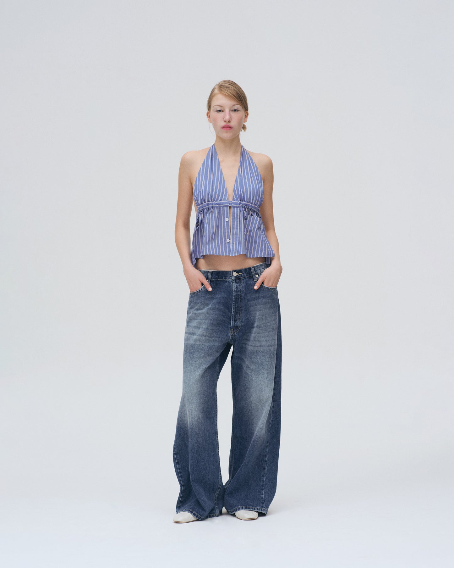 REWORK HALTER TOP