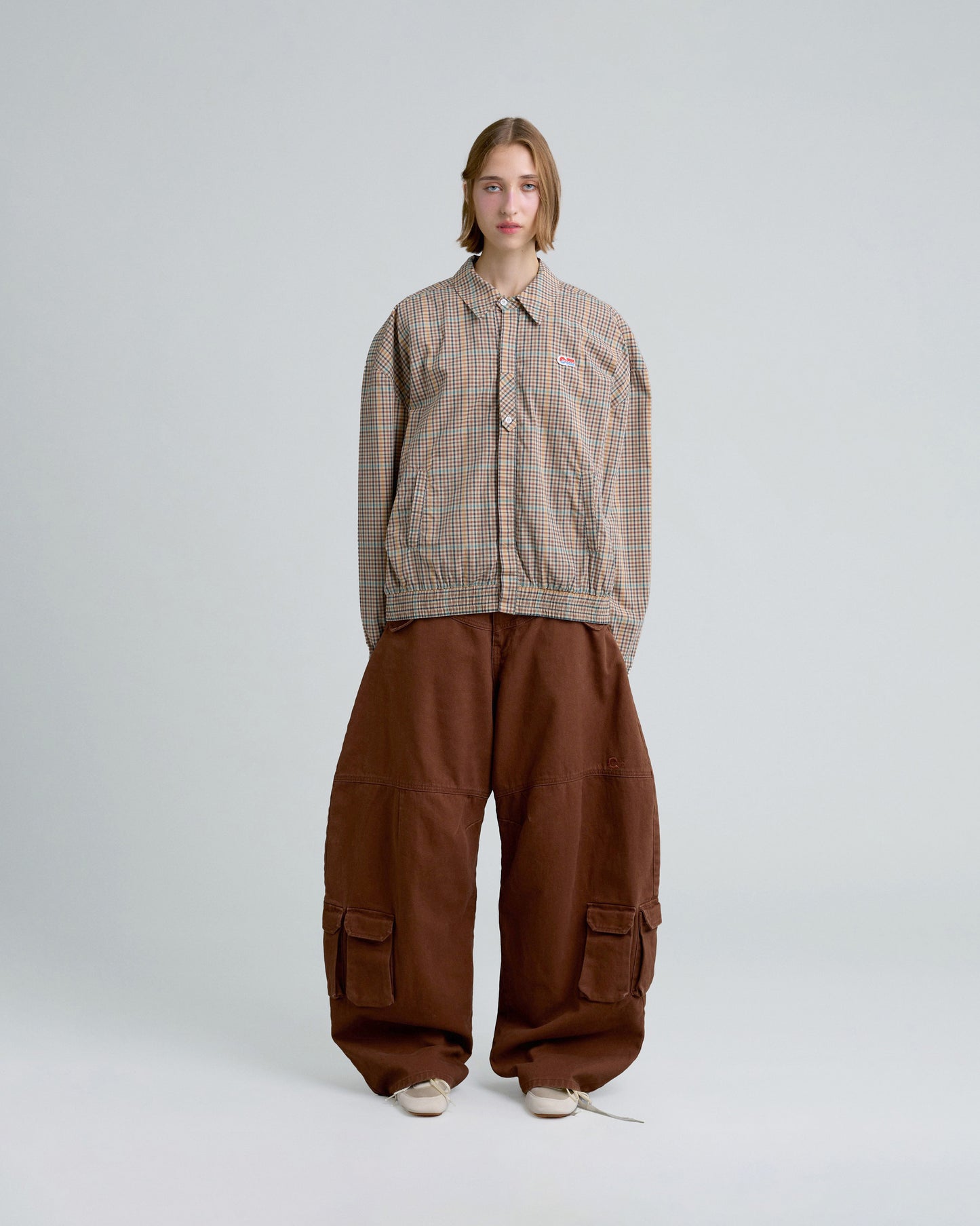 CARGO PANTS (BROWN)