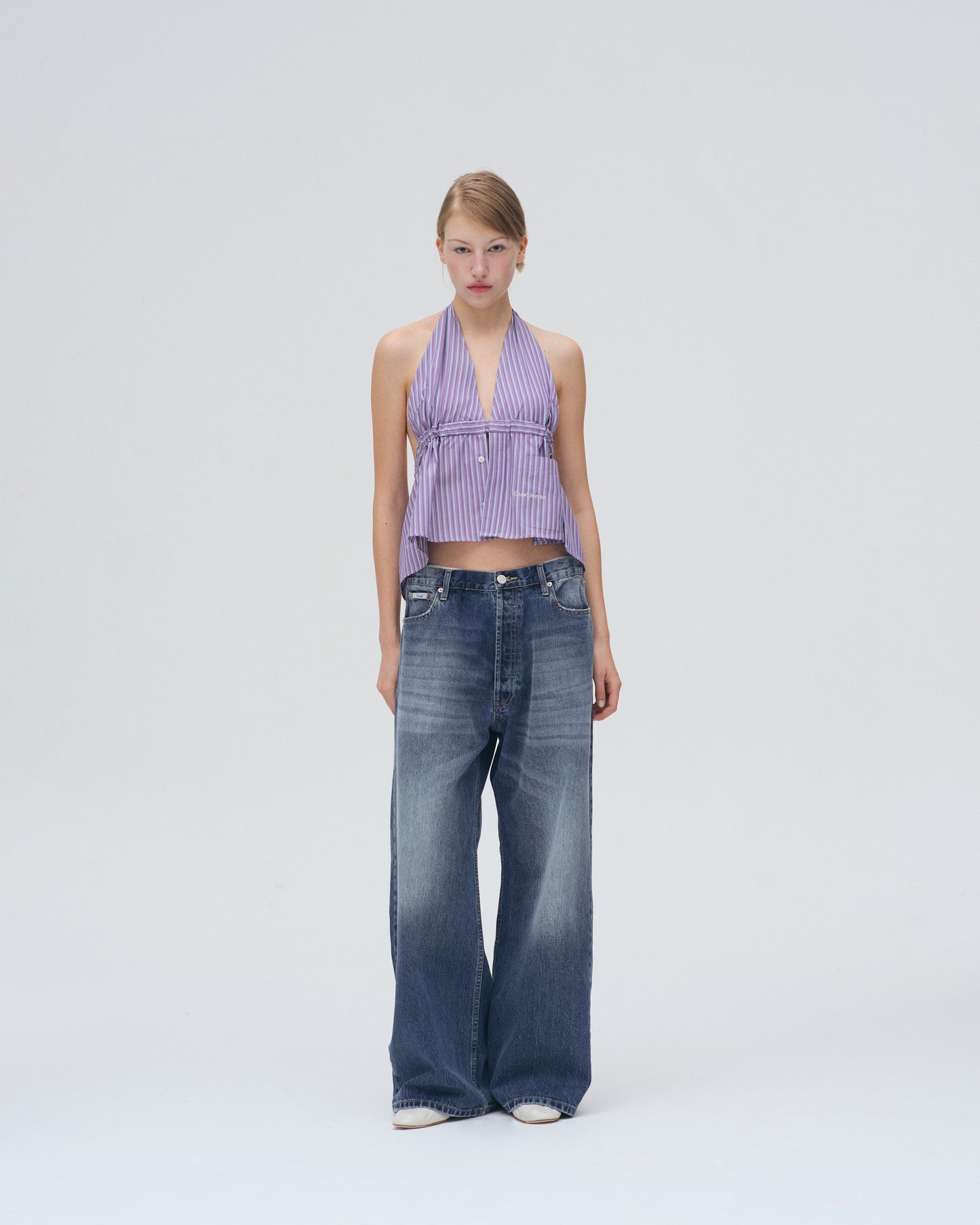 REWORK HALTER TOP