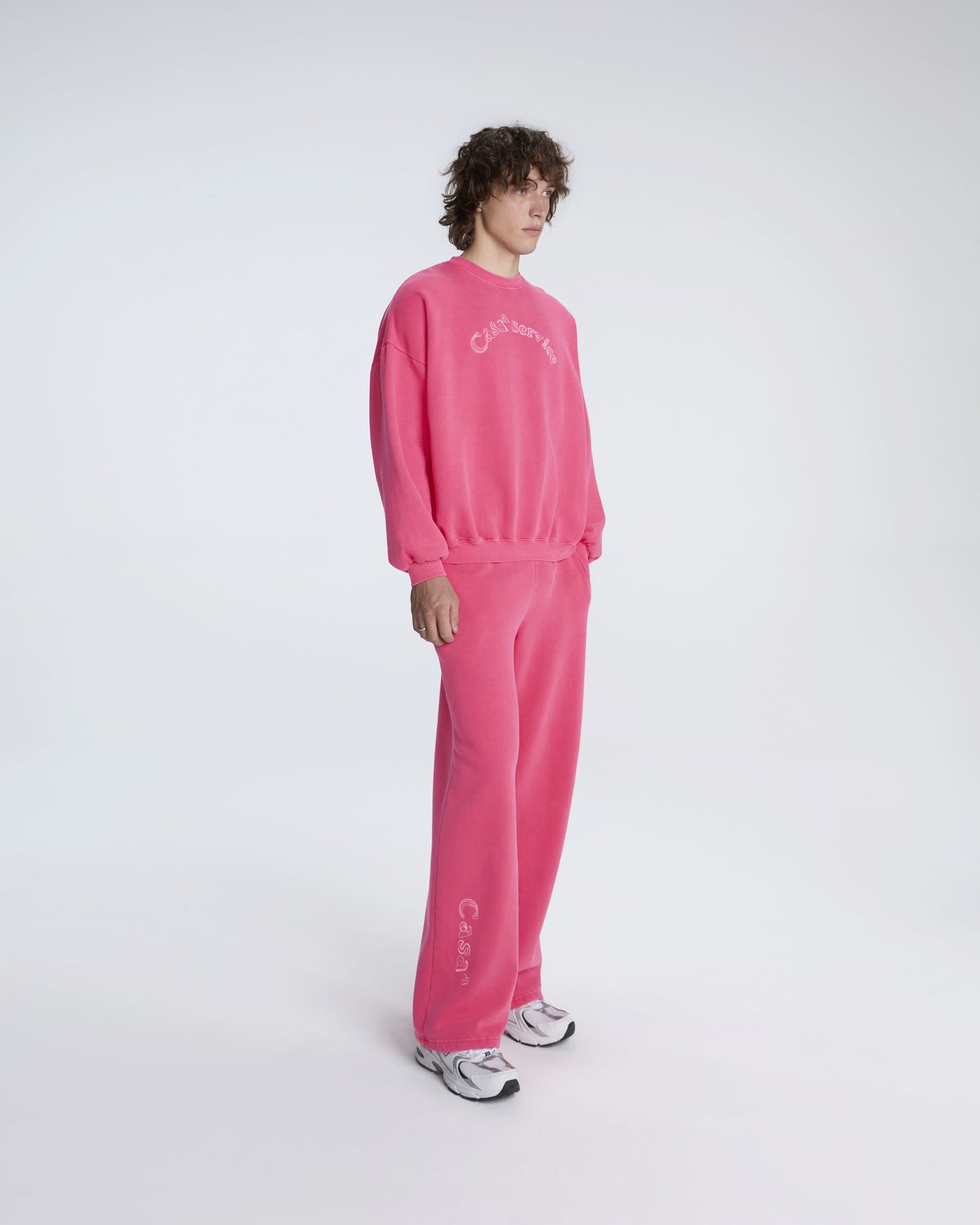 CASAA SERVICE SWEATSHIRT (ROSE RED)