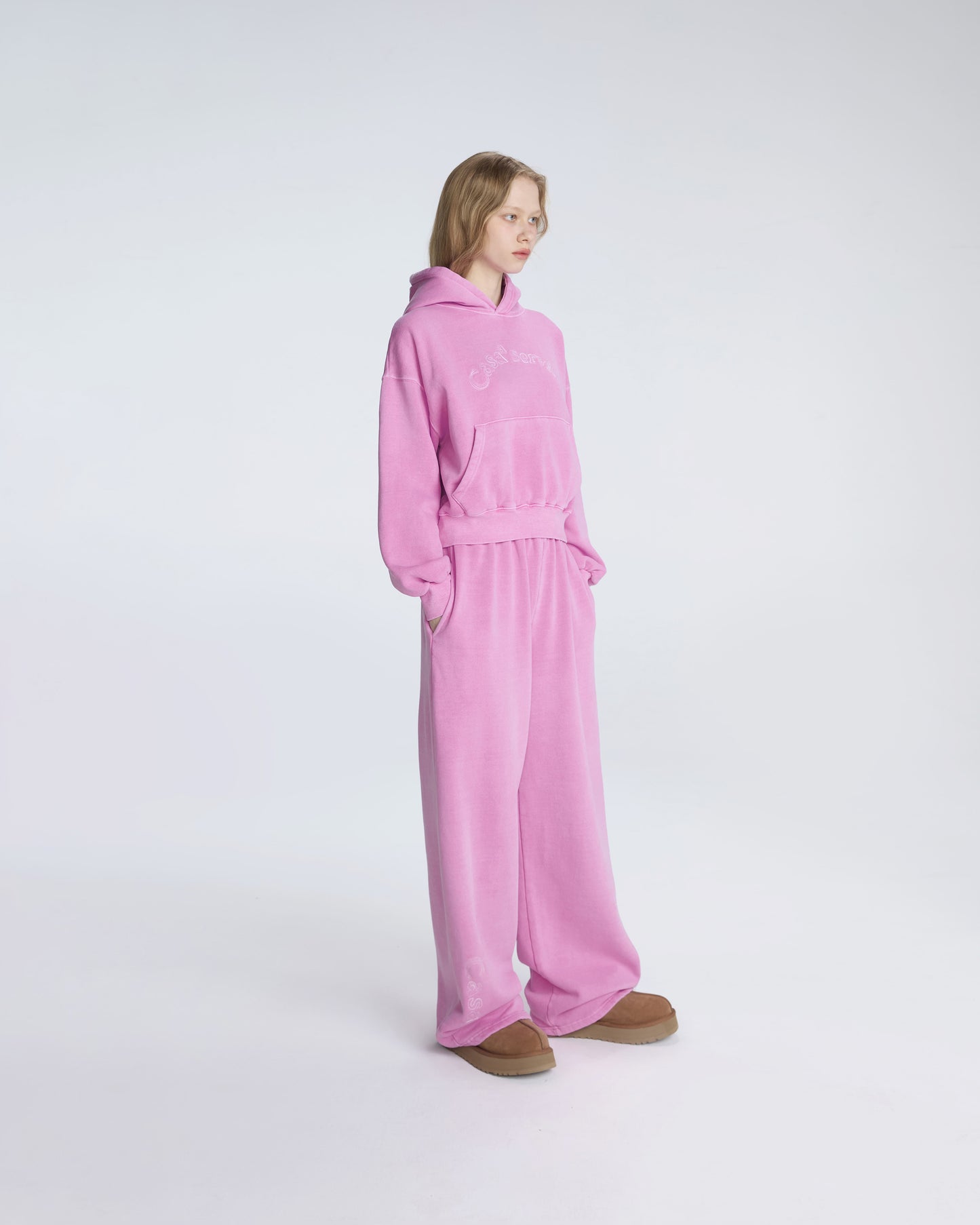CASAA SERVICE HOODIE (PINK BUBBLE GUM)