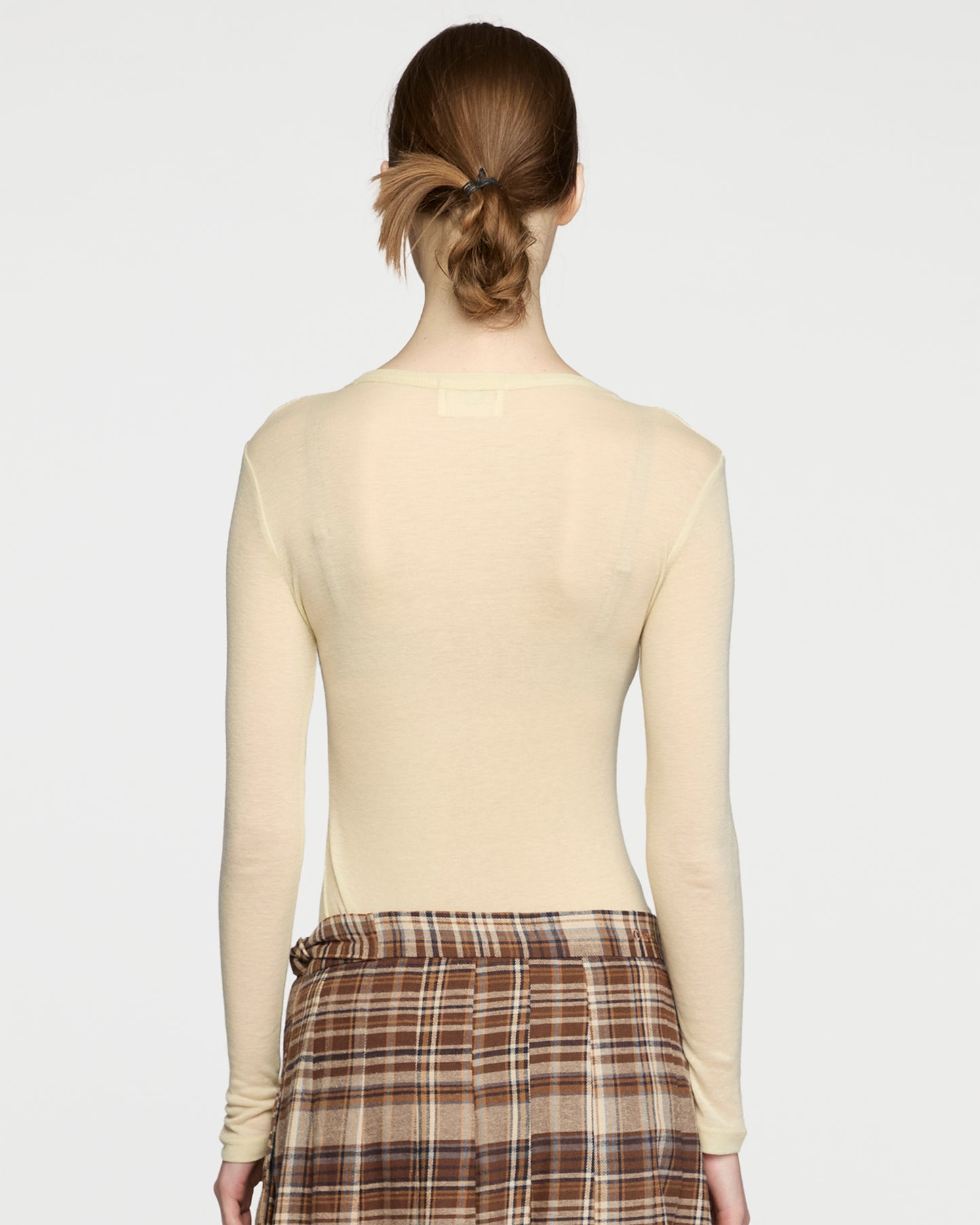 SHEER TOP (YELLOW)