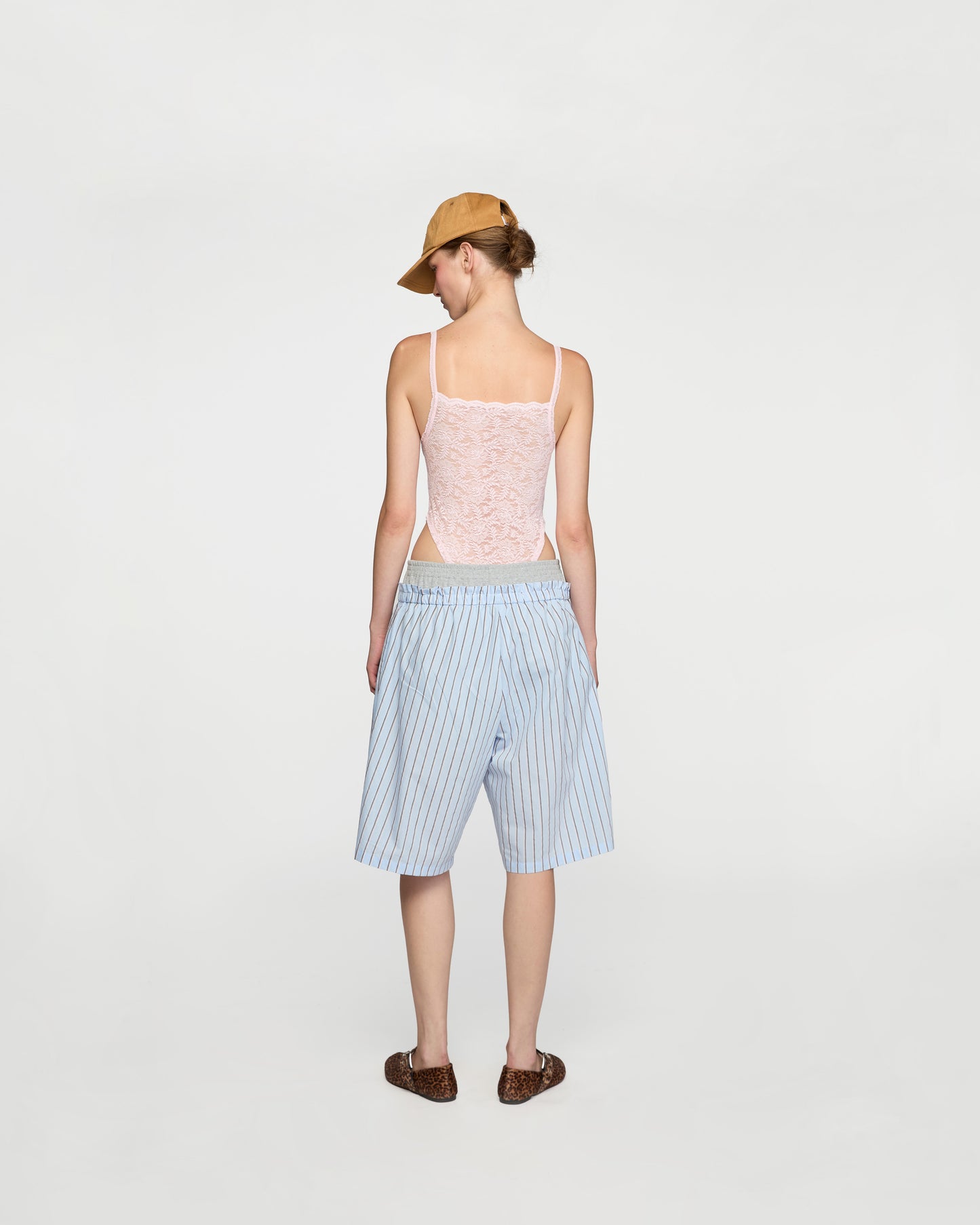 LACE BODYSUIT (BABY PINK)