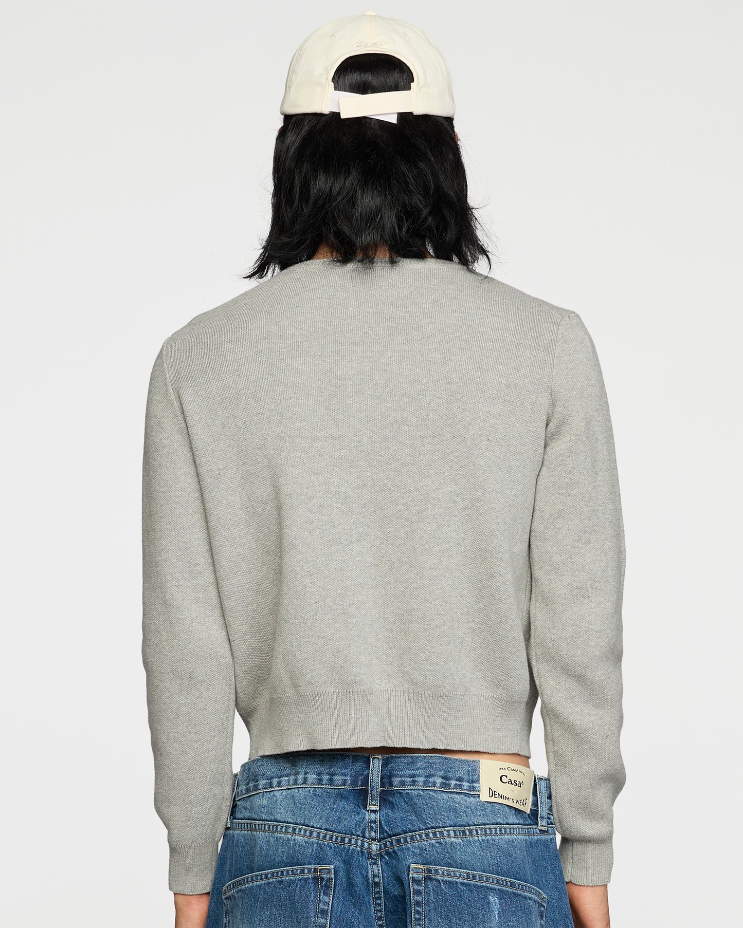 GREY CARDIGAN