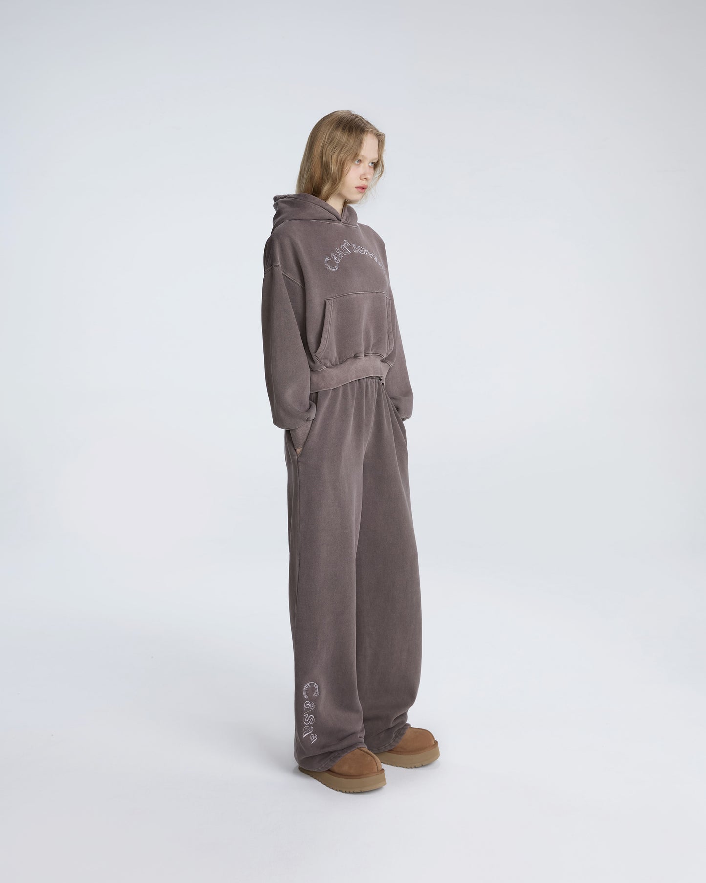 CASAA SERVICE HOODIE (MOCHA BROWN)