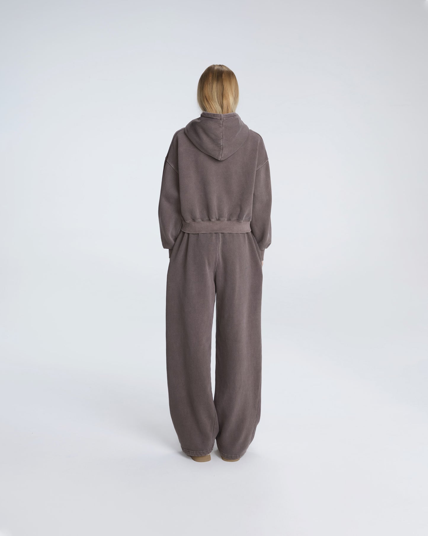 CASAA SERVICE HOODIE (MOCHA BROWN)