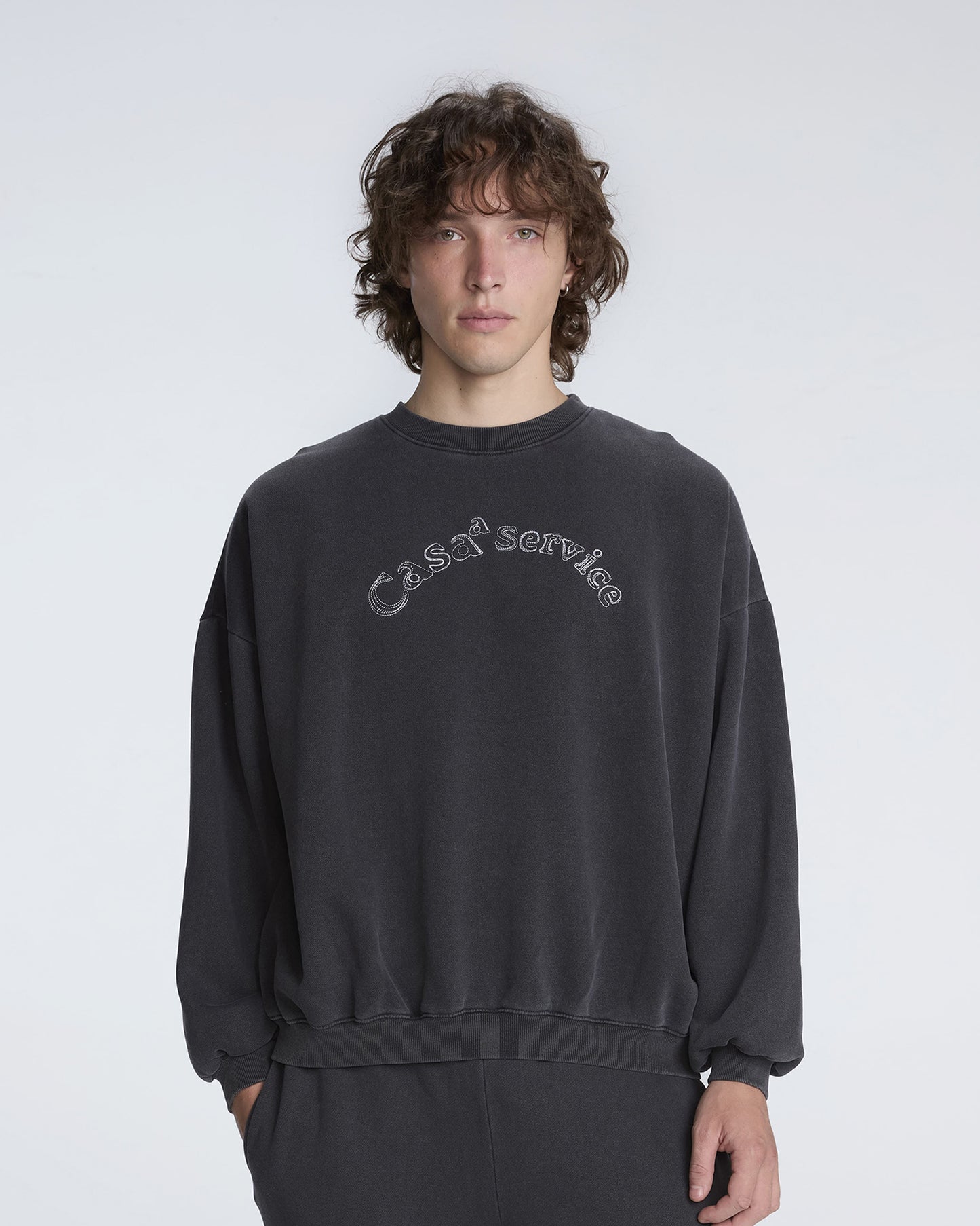 CASAA SERVICE SWEATSHIRT (DARK GREY)
