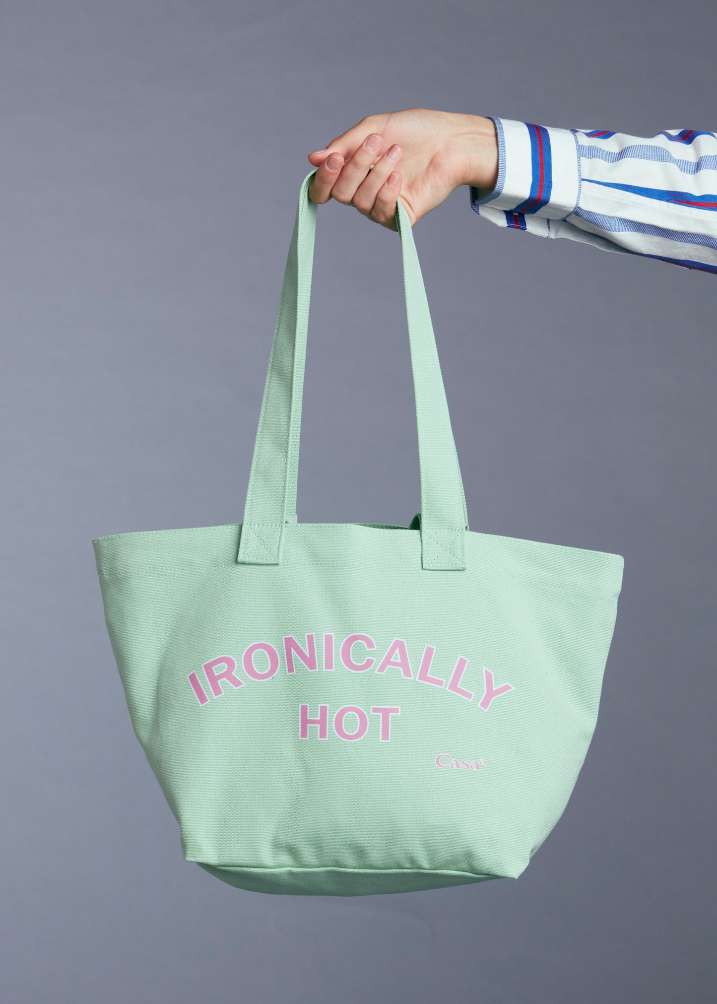 IRONICALLY HOT SMALL TOTE BAG