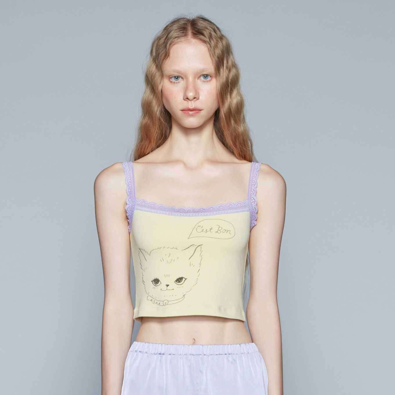 LACE CAMISOLE KITTEN