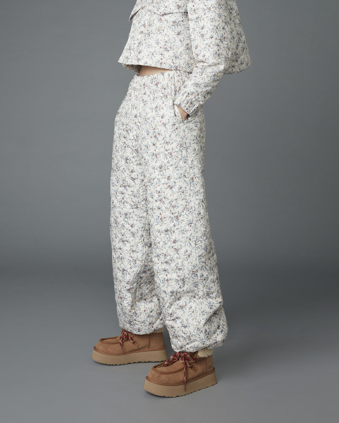WARMER FLORAL PANTS