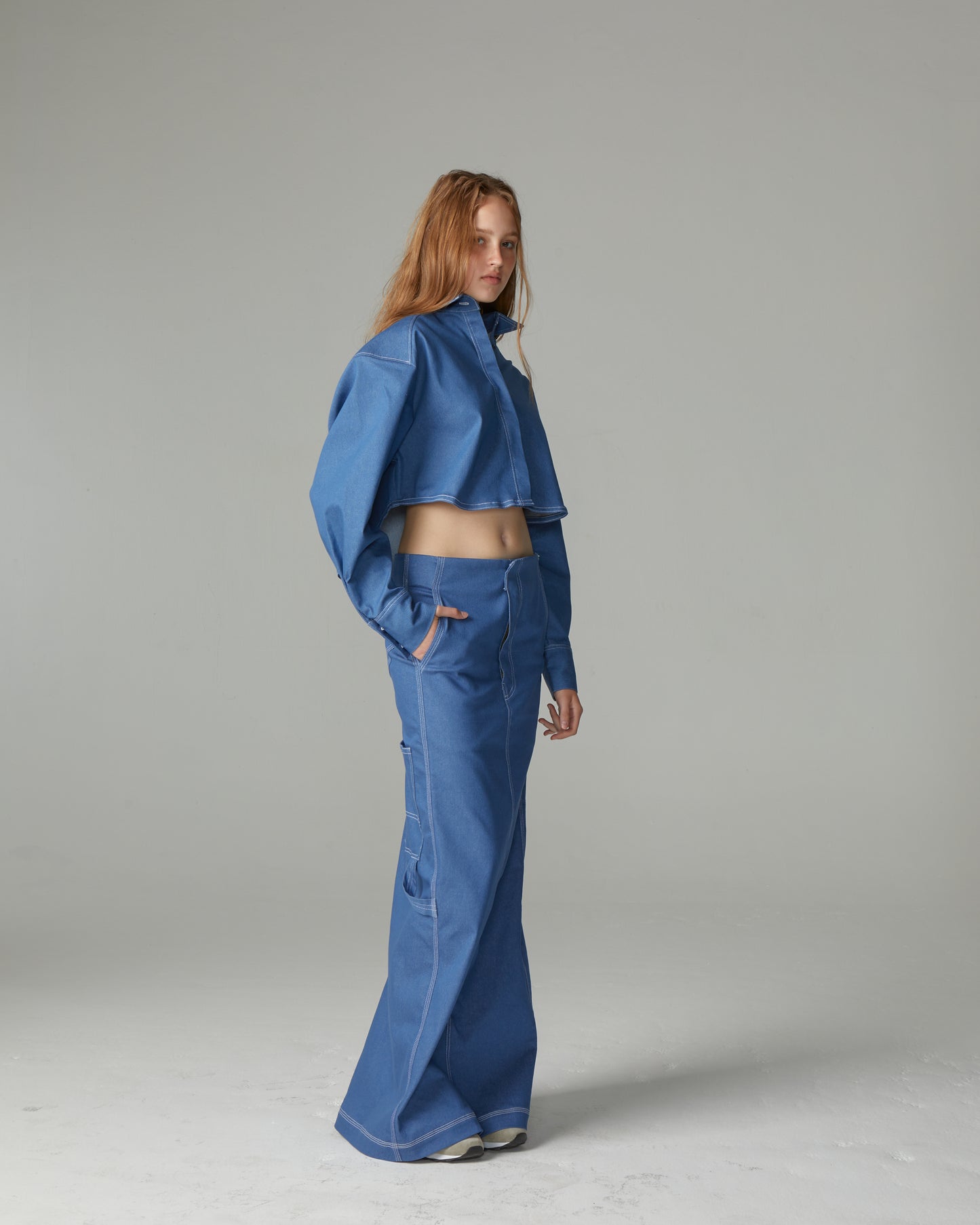 MERMAID DENIM SKIRT