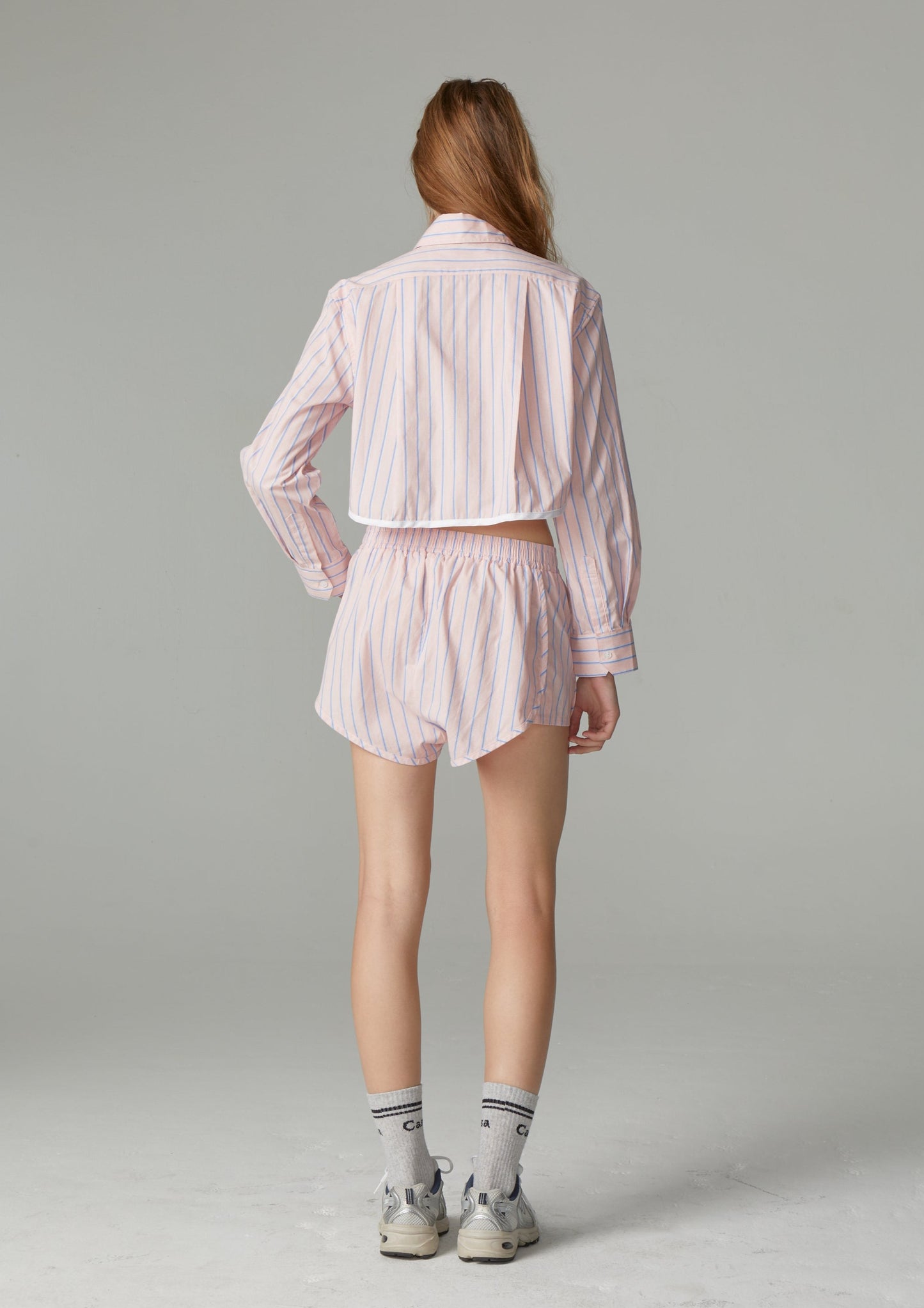 CROPPED PJ SHIRT