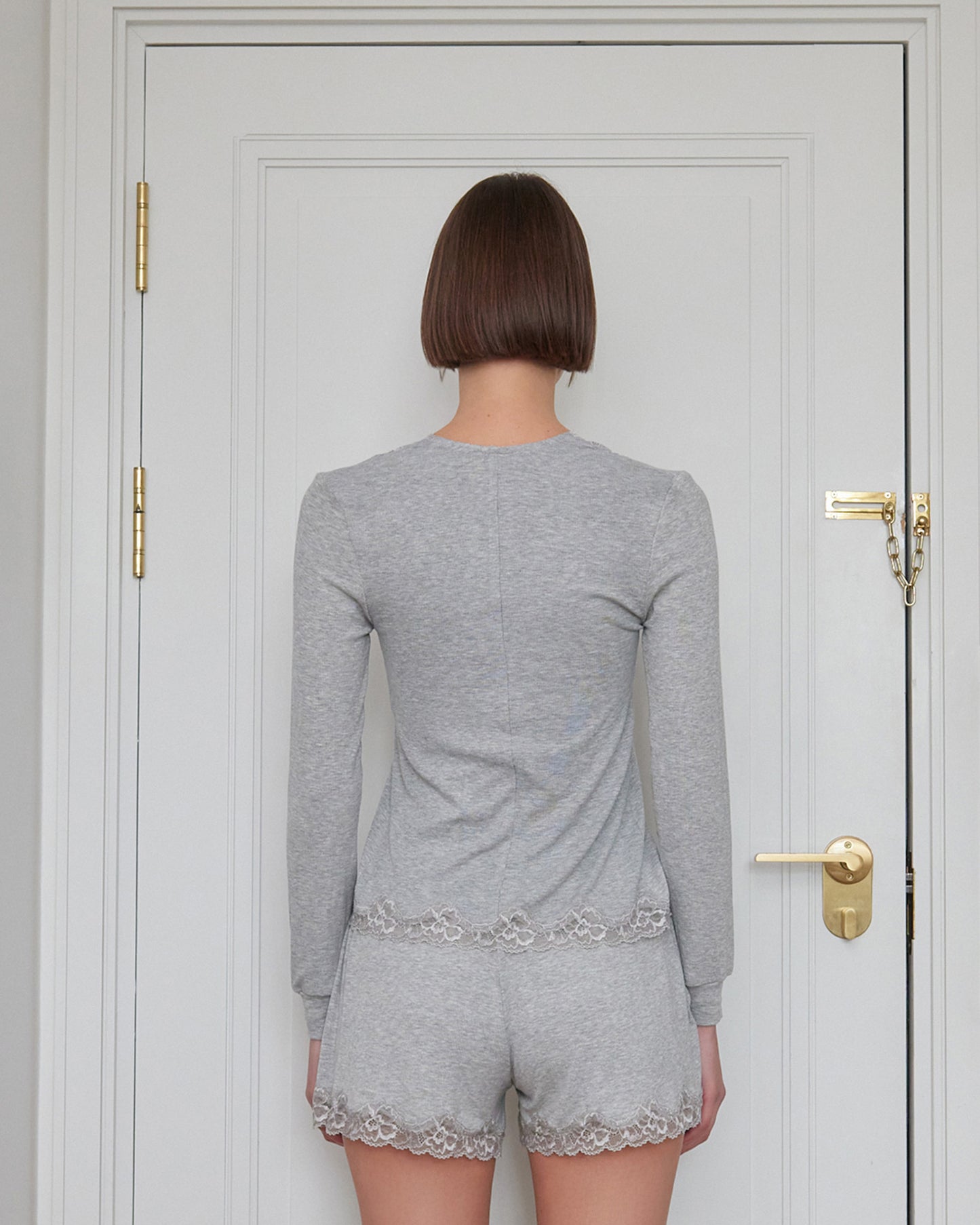 RIBBED TOP (GREY)