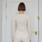 RIBBED TOP (CREAM)