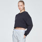 TERRY CROPPED TOP (BLACK)