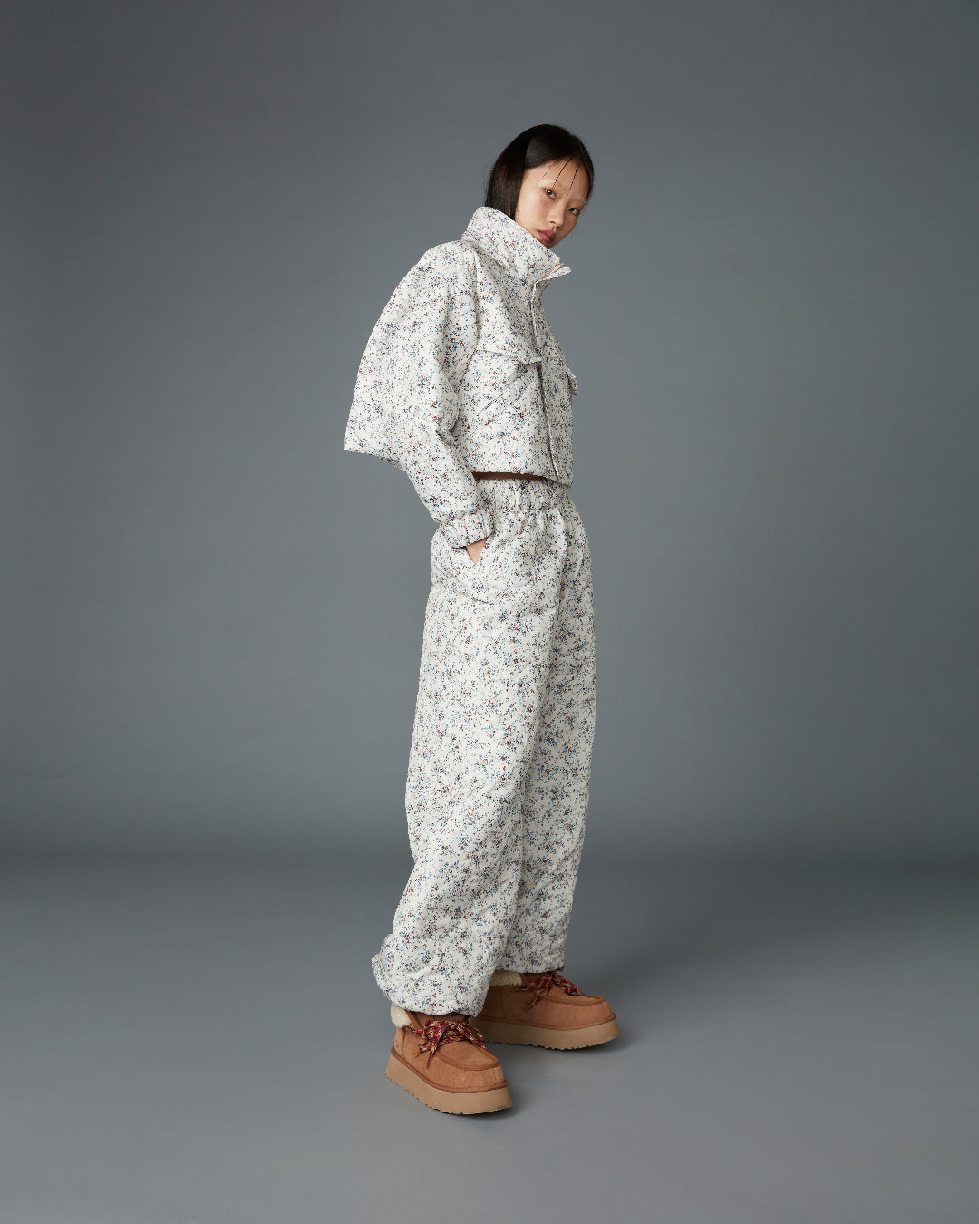 WARMER FLORAL PANTS