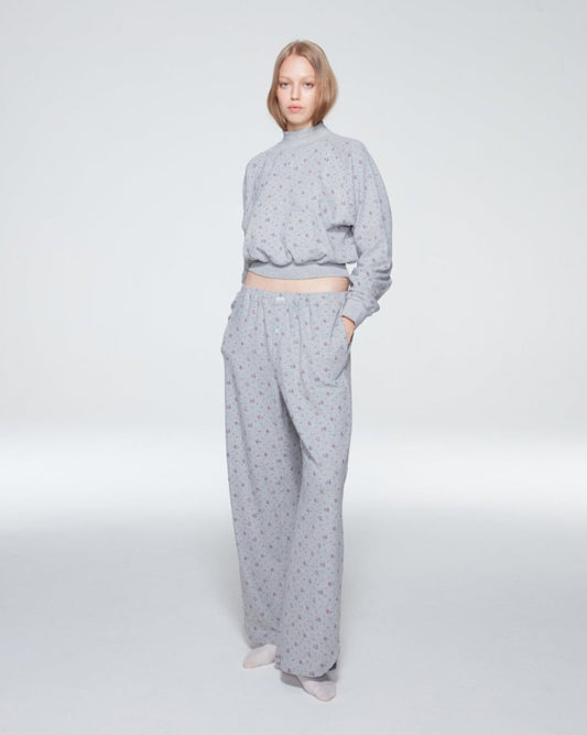 KHLOE SWEATER (FLORAL GREY)