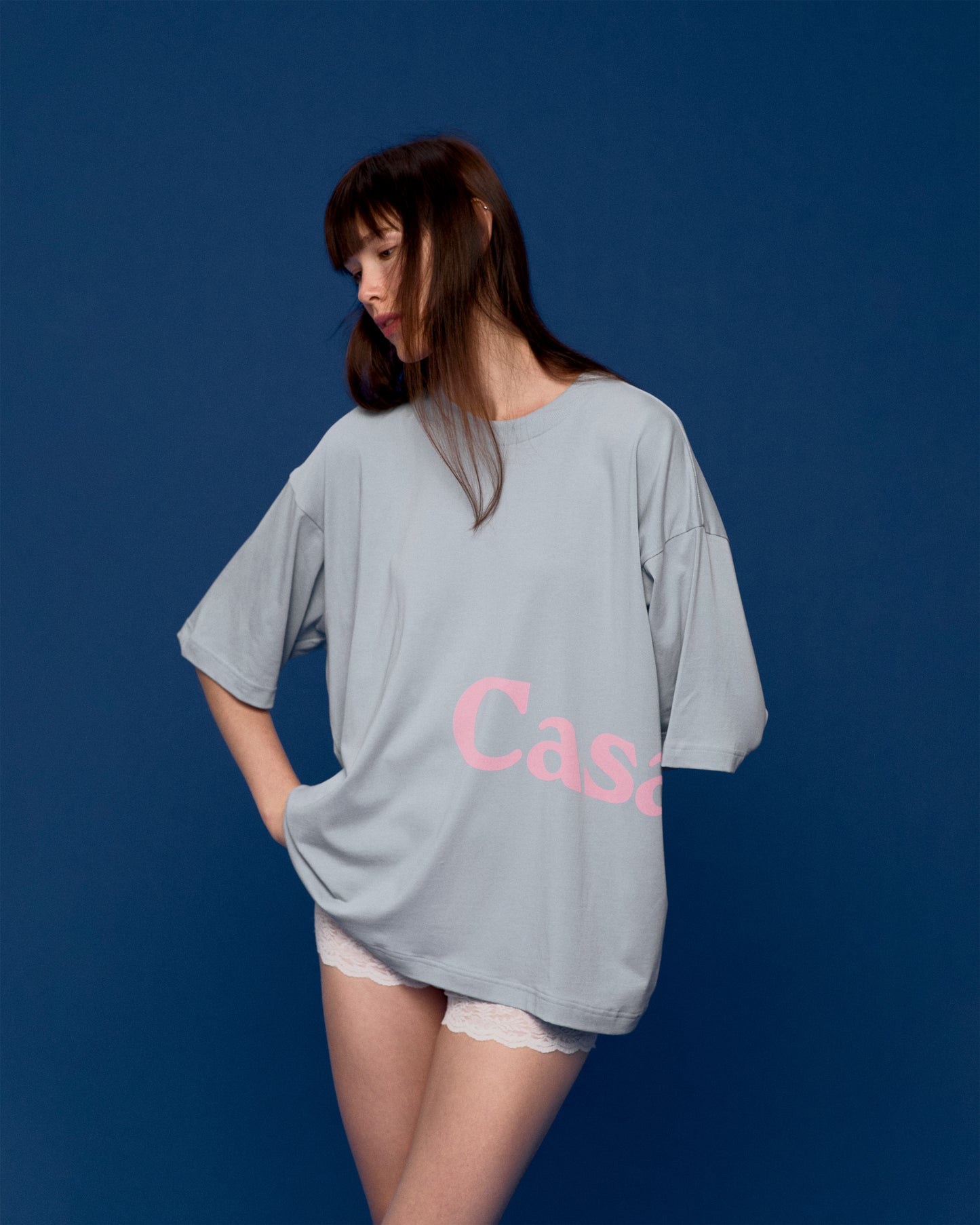 TEE C LOGO (BLUE)