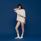 TEE C LOGO (CREAM)