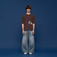 TEE C LOGO (BROWN)
