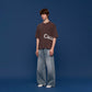 TEE C LOGO (BROWN)