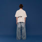 TEE C LOGO (CREAM)