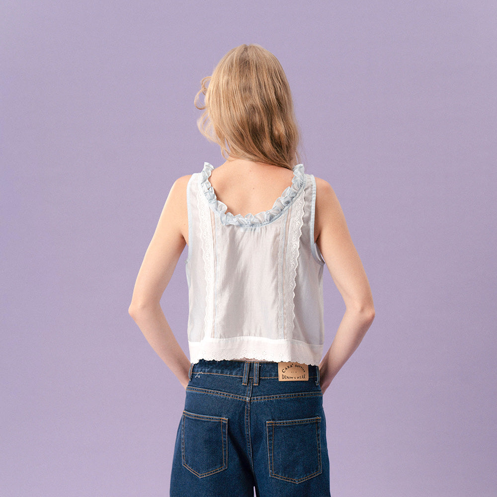 LOLITA TOP (BLUE)