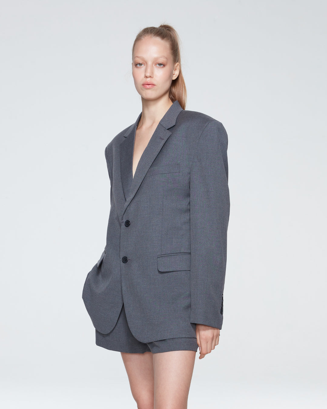 WORKWEAR GREY BLAZER