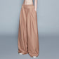 DOUBLE WAIST TROUSERS (BROWN)
