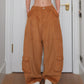 CORDUROY BALLOON PANTS (BROWN)