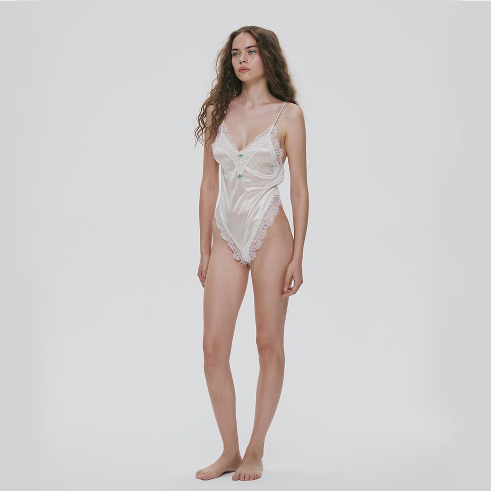 CAMI BODYSUIT (CREAM)