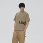 LOVE SERVICE TEE (KHAKI)
