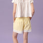 C COTTON SHORTS (YELLOW)