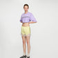 SATIN SKORT (YELLOW)