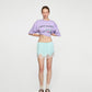 SATIN SKORT (BLUE)