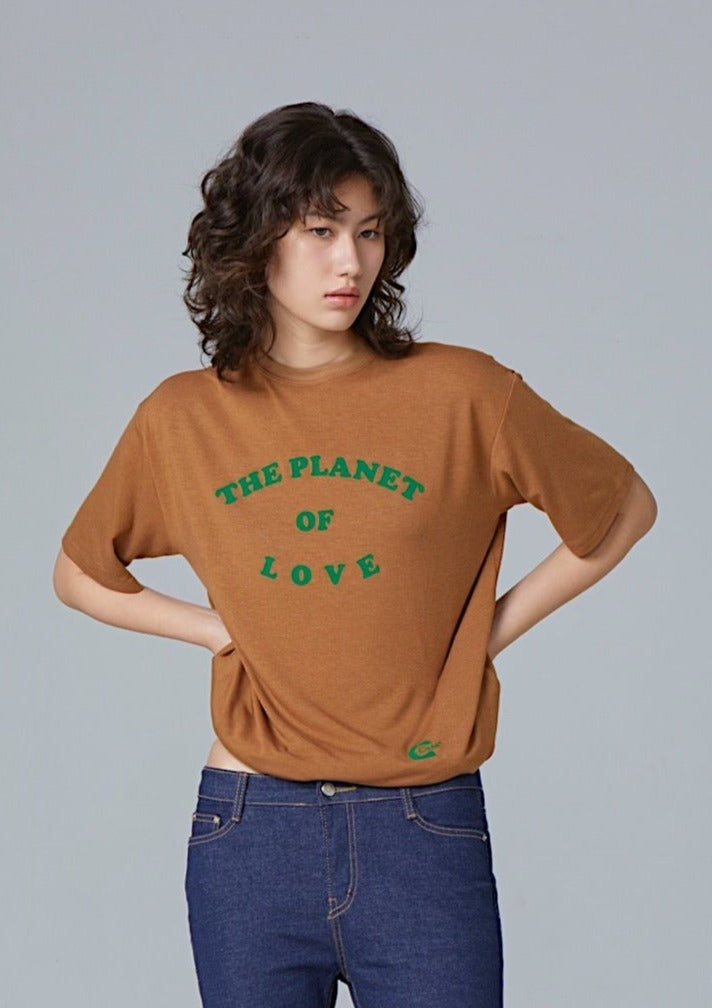 THE PLANET OF LOVE (BROWN)