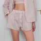 PJ SHORTS (PINK STRIPE)
